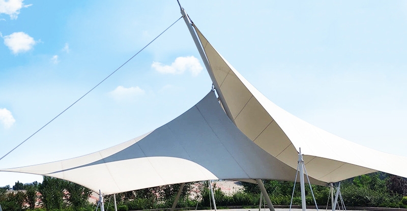 如何安裝和測(cè)量景觀膜結(jié)構(gòu)改造棚？