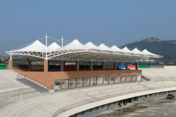 渤海（文理）大學主席臺看臺膜結(jié)構