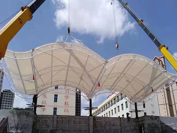 北京膜結(jié)構(gòu)工程安裝中遇到的阻礙要提早預(yù)防